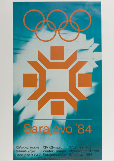 Official poster, Sarajevo 1984.