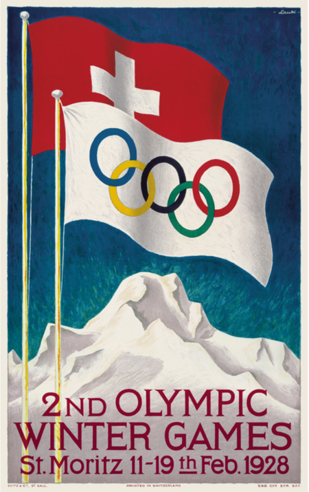 Official poster  St.Moritz 1928