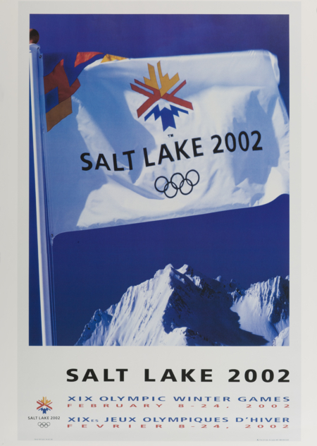 Official poster, Salt lake City  2002.