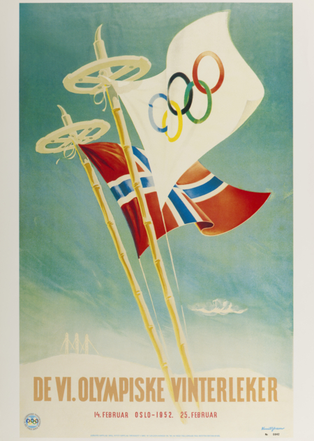 Official poster, Oslo i 1952.