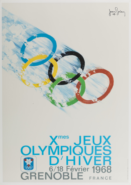 Official poster,  Grenoble i 1968.