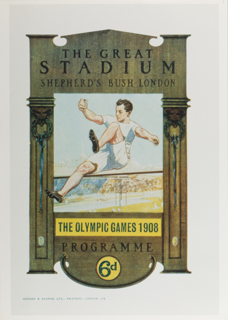 Offisiell plakat fra OL i London i 1908
