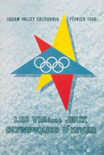 Offisiell plakat fra OL i Squaw Valley 1960.
